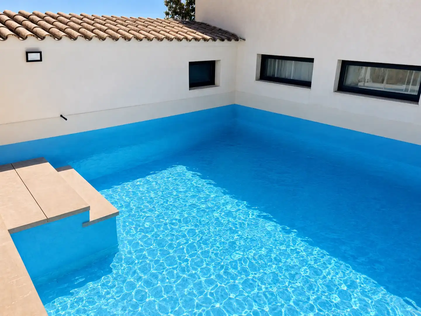 Swimming pool of Houses for rent in Muro  with Heating, Private garden and Storage room