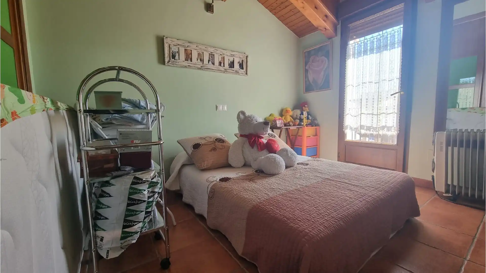 Bedroom of Houses for sale in Villamuriel de Cerrato  with Heating, Private garden and Terrace
