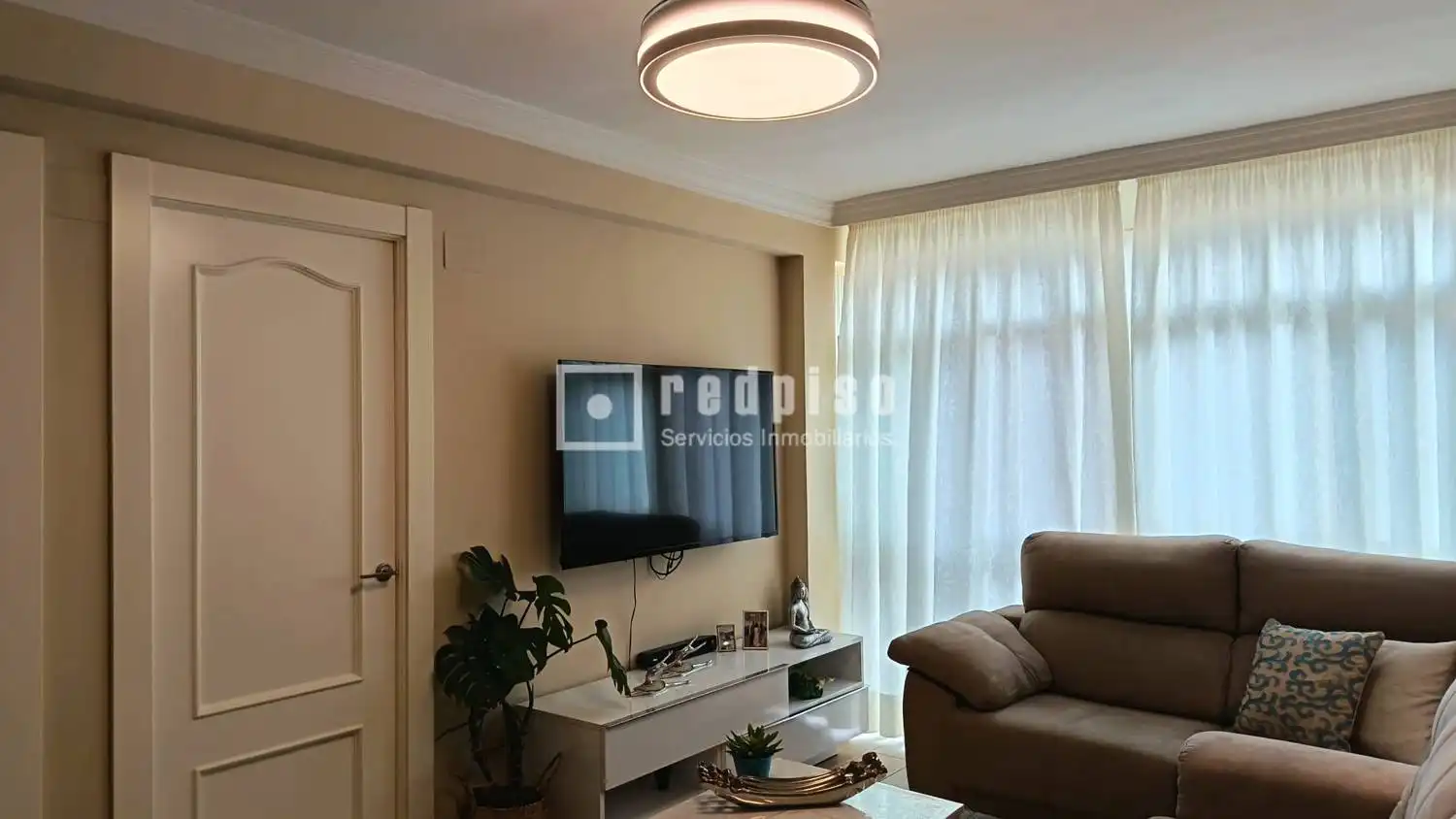 Living room of Flat for rent in Málaga  with Furnished