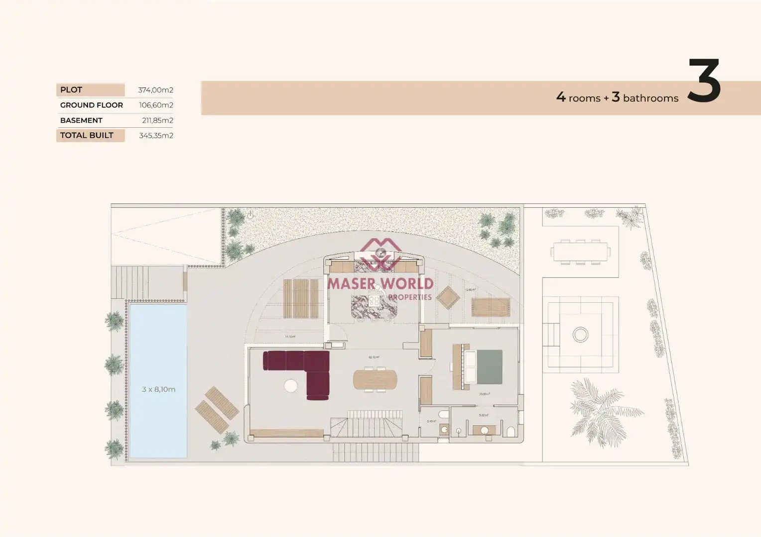 Villa avec piscine à vendre à Algorfa, imagen 24
