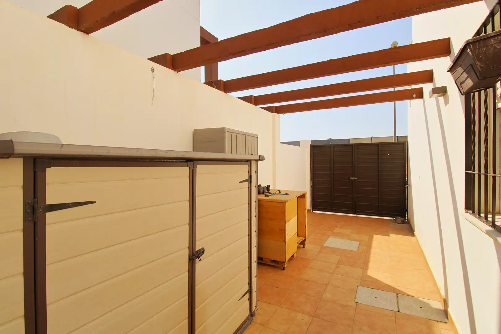 Terraza de Casa adosada en venta en Alhaurín de la Torre con Aire acondicionado, Jardín privado y Terraza