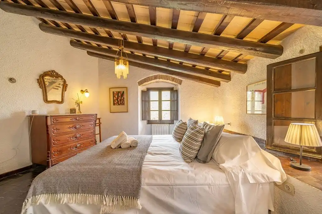 Casa rústica amb piscina en venda a Llagostera, imagen 35