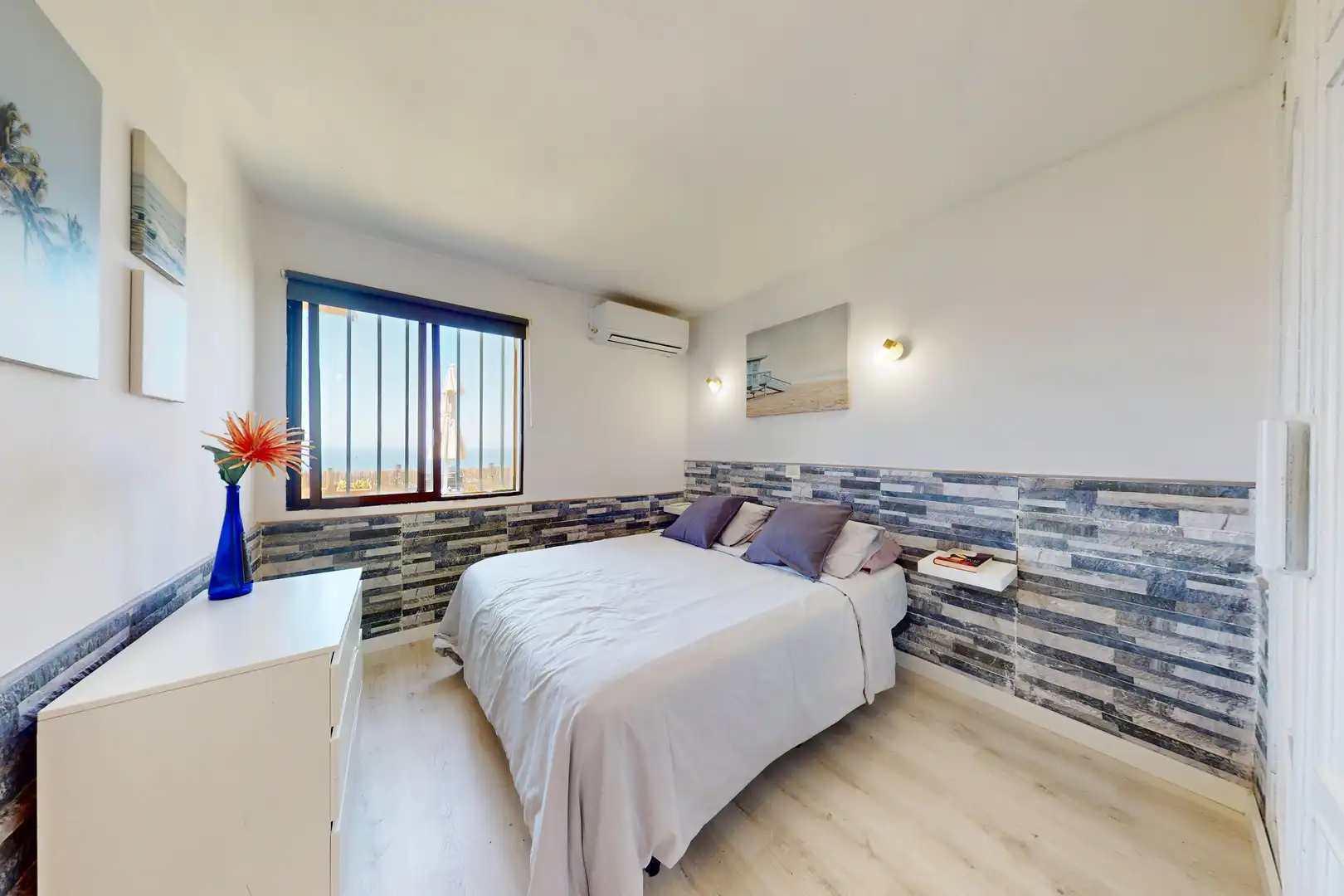 Bedroom of Flat for sale in Mogán  with Air Conditioner, Heating and Terrace