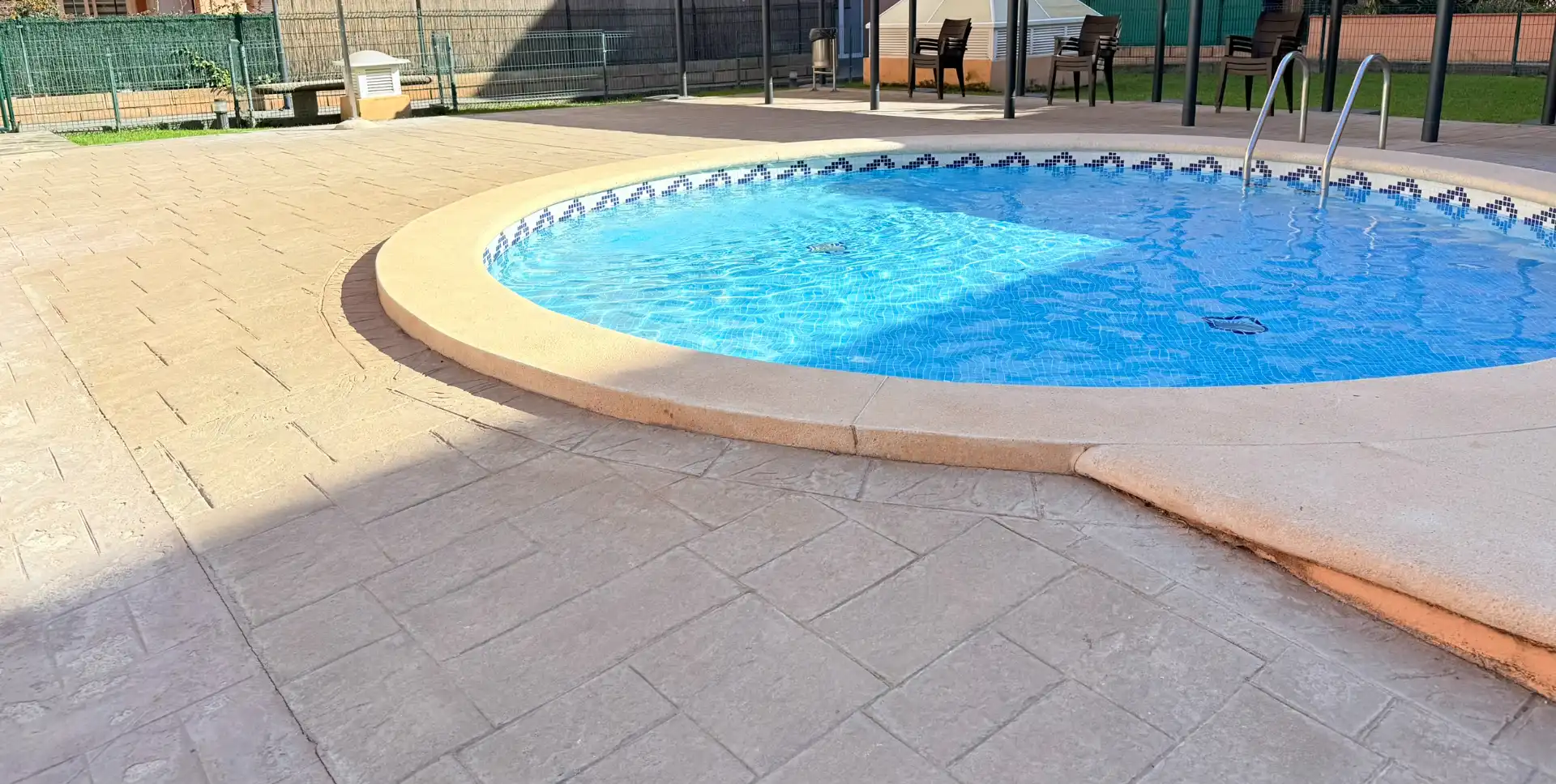 Swimming pool of Ground floor for sale in  Palma de Mallorca  with Air Conditioner, Heating and Terrace