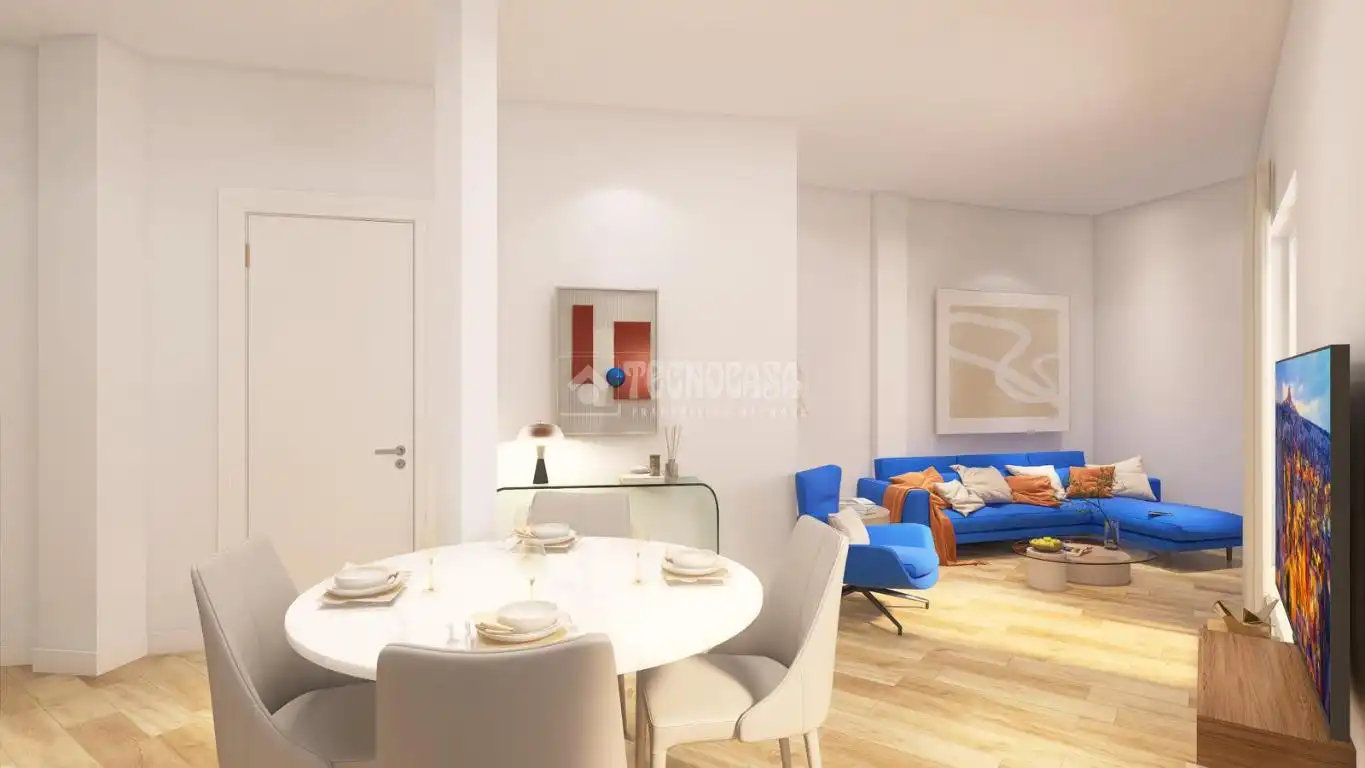 Sala de estar de Piso en venta en Madrid con Aire acondicionado y Terraza