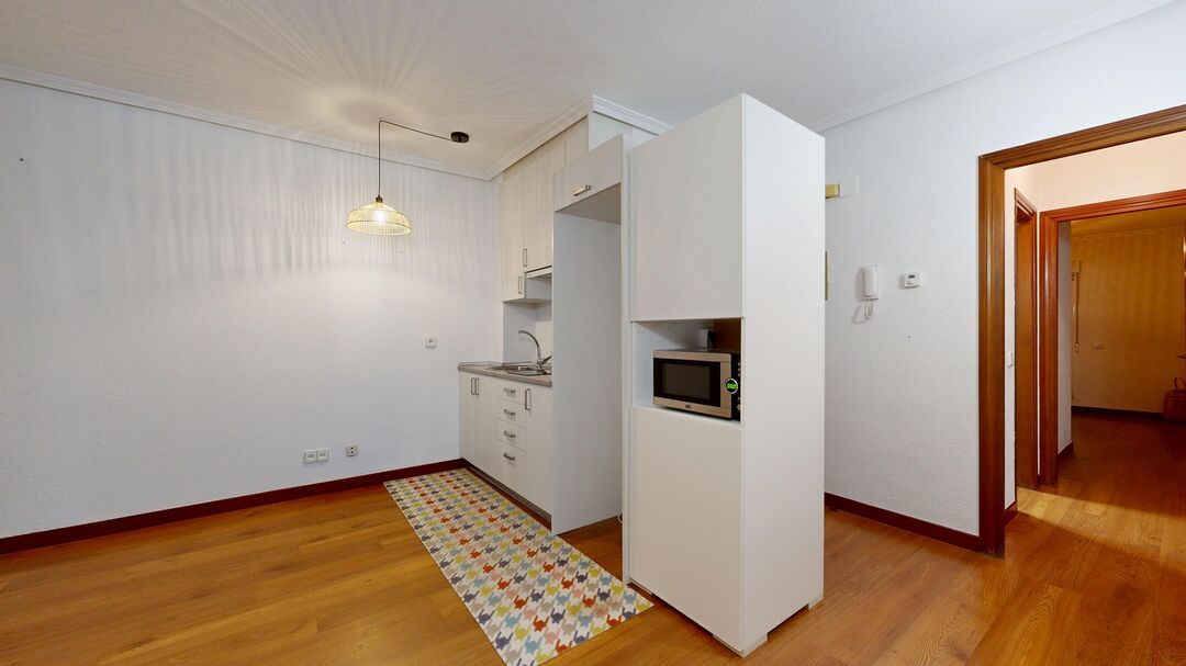 Kitchen of Flat for rent in  Madrid Capital  with Heating and Terrace