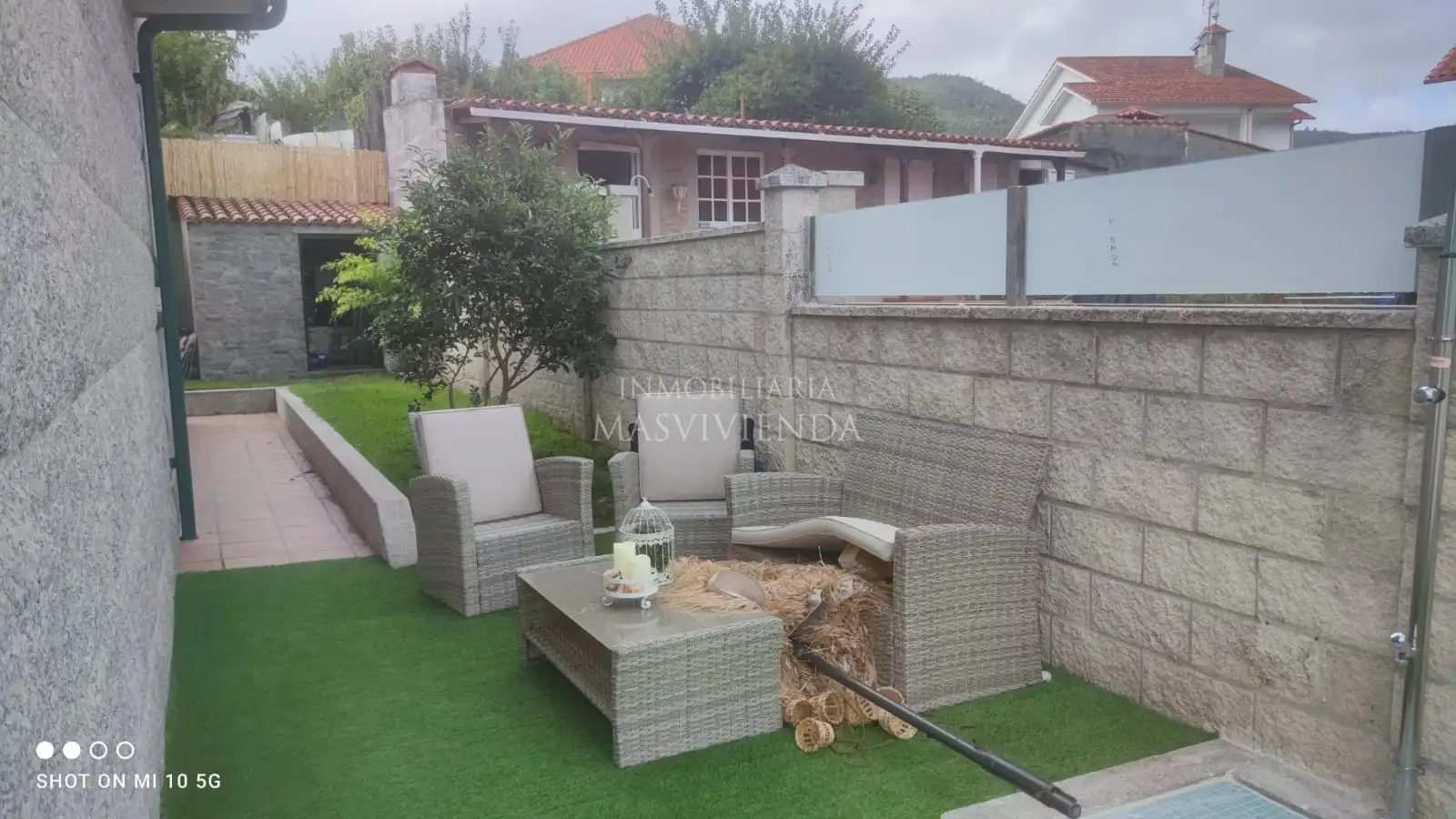 Terrassa de Casa o xalet en venda en Poio amb Terrassa i Piscina