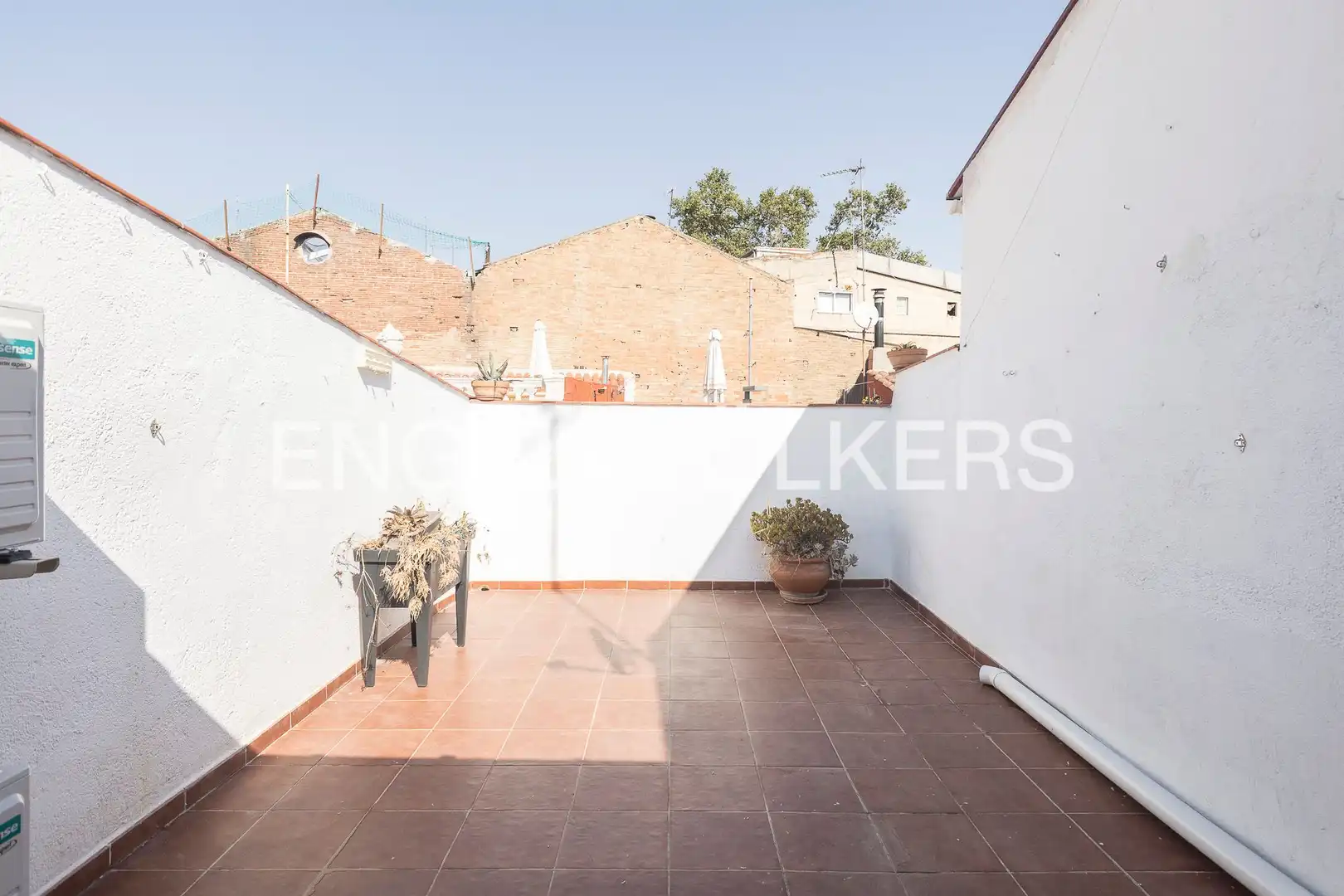 Terrassa de Casa adosada en venda en Barcelona amb Aire condicionat i Calefacció