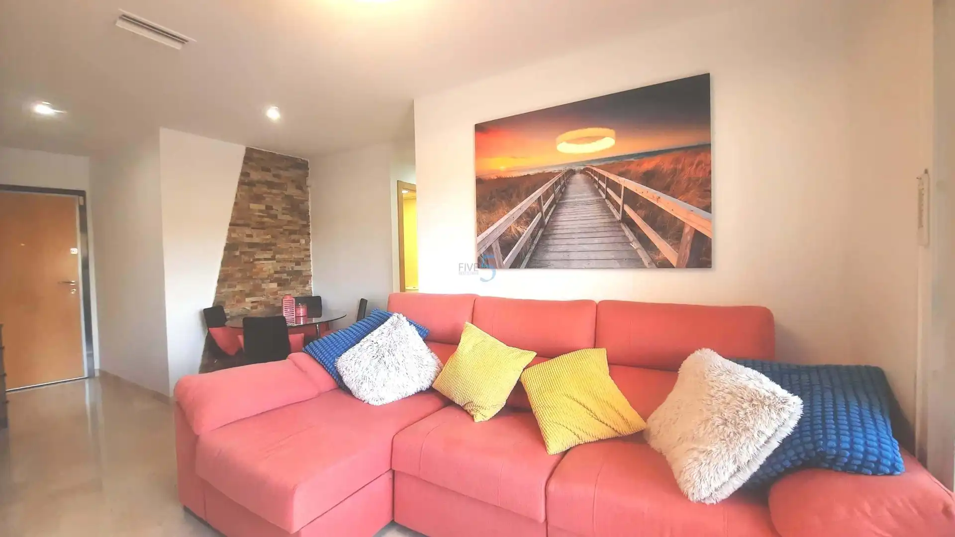 Living room of Flat for sale in Murcia  with Air Conditioner, Heating and Terrace