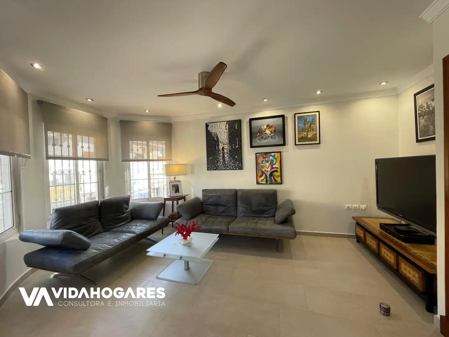 Living room of Houses for sale in Rota  with Air Conditioner, Heating and Terrace