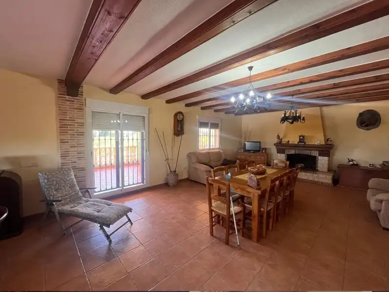 Sala d'estar de Finca rústica en venda en Daya Nueva amb Terrassa, Traster i Piscina