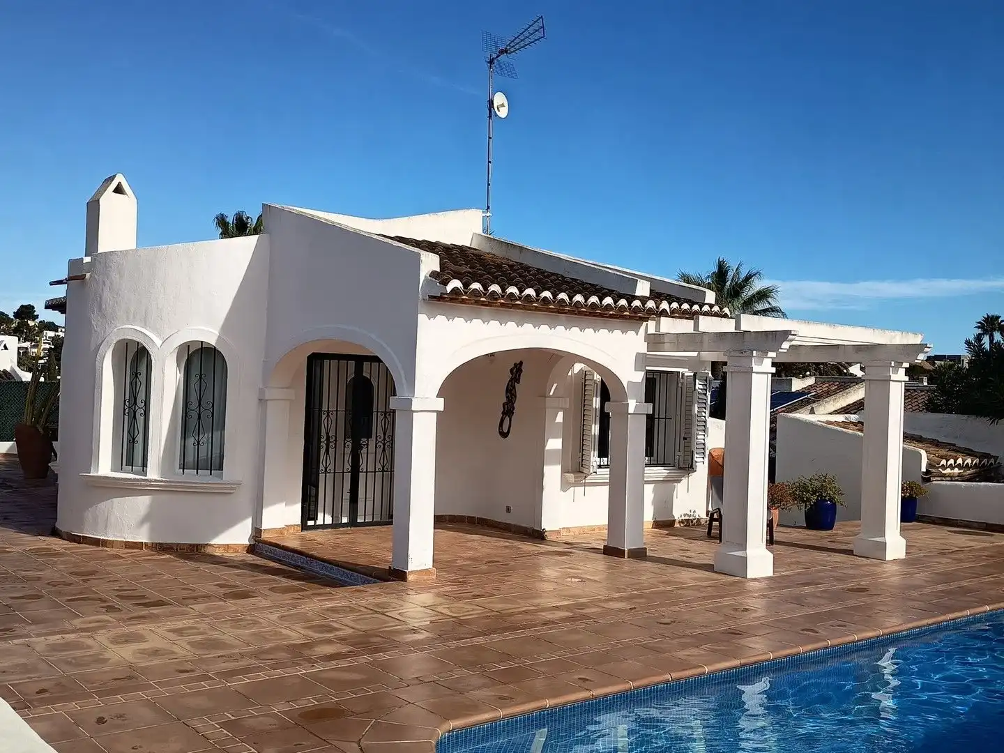 Exterior view of Houses for sale in Jávea / Xàbia  with Air Conditioner, Private garden and Terrace