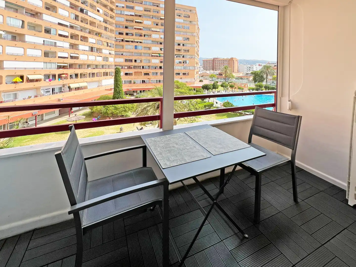 Terraza de Apartamento en venta en Roses con Aire acondicionado, Amueblado y Balcón