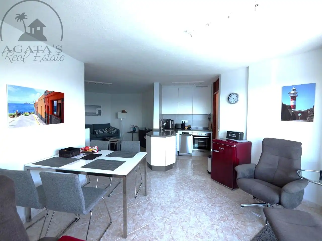 Cocina de Ático en venta en Los Silos con Piscina comunitaria