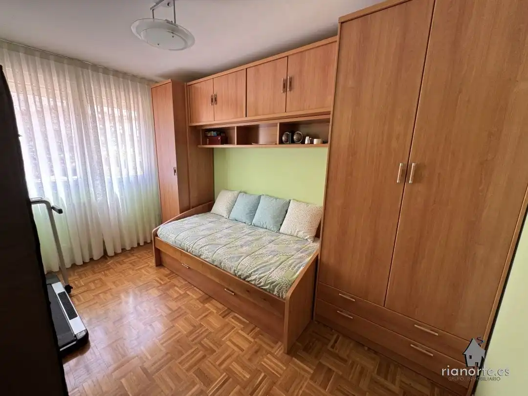 Bedroom of Flat for sale in Ribadesella  with Heating, Terrace and Furnished