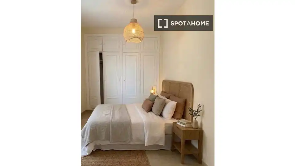 Schlafzimmer von Wohnungen zur untervermieten in Mijas mit Klimaanlage, Terrasse und Möbliert