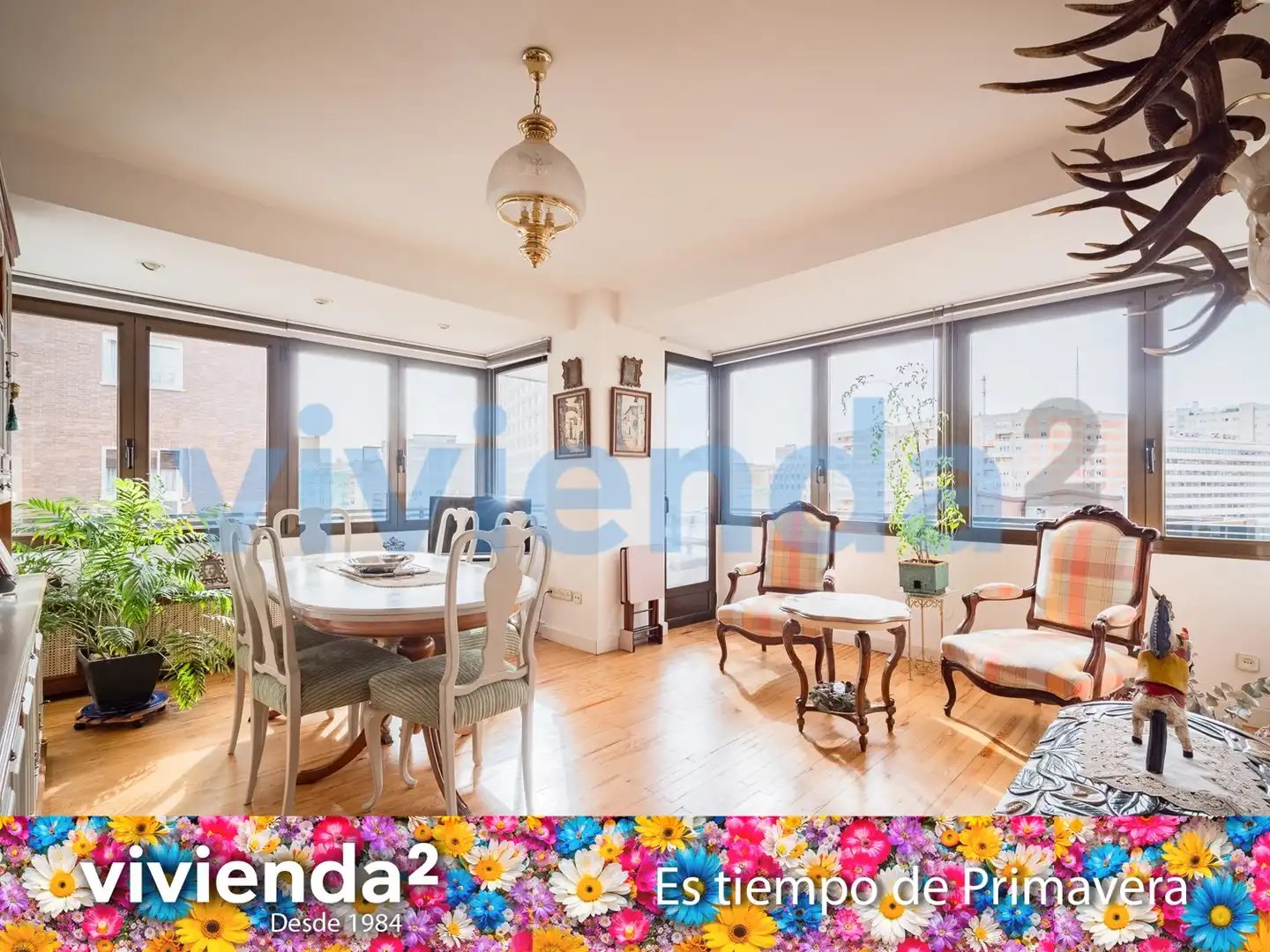 Living room of Flat for sale in  Madrid Capital  with Air Conditioner, Heating and Terrace