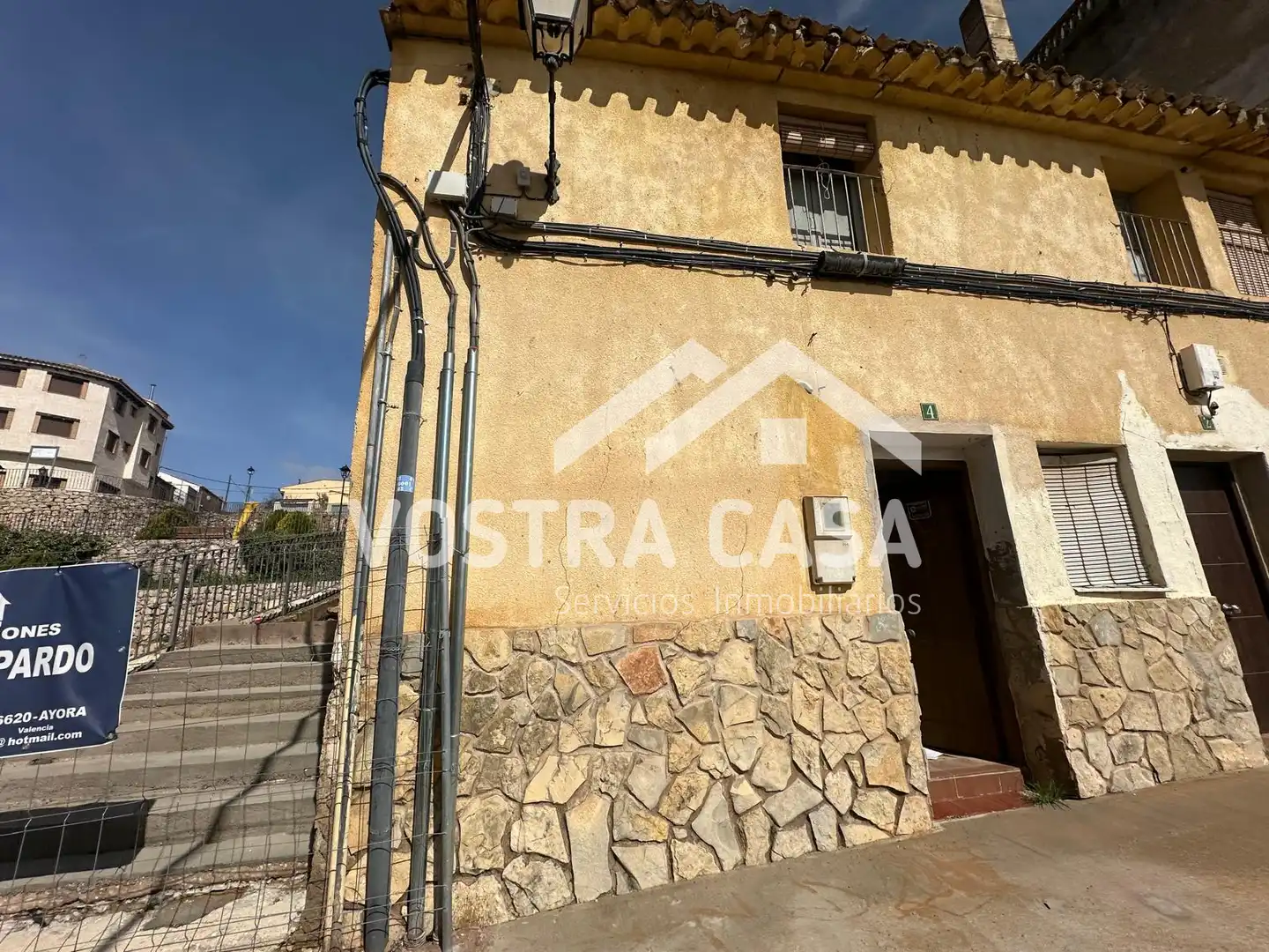 Vista exterior de Piso en venta en Venta del Moro