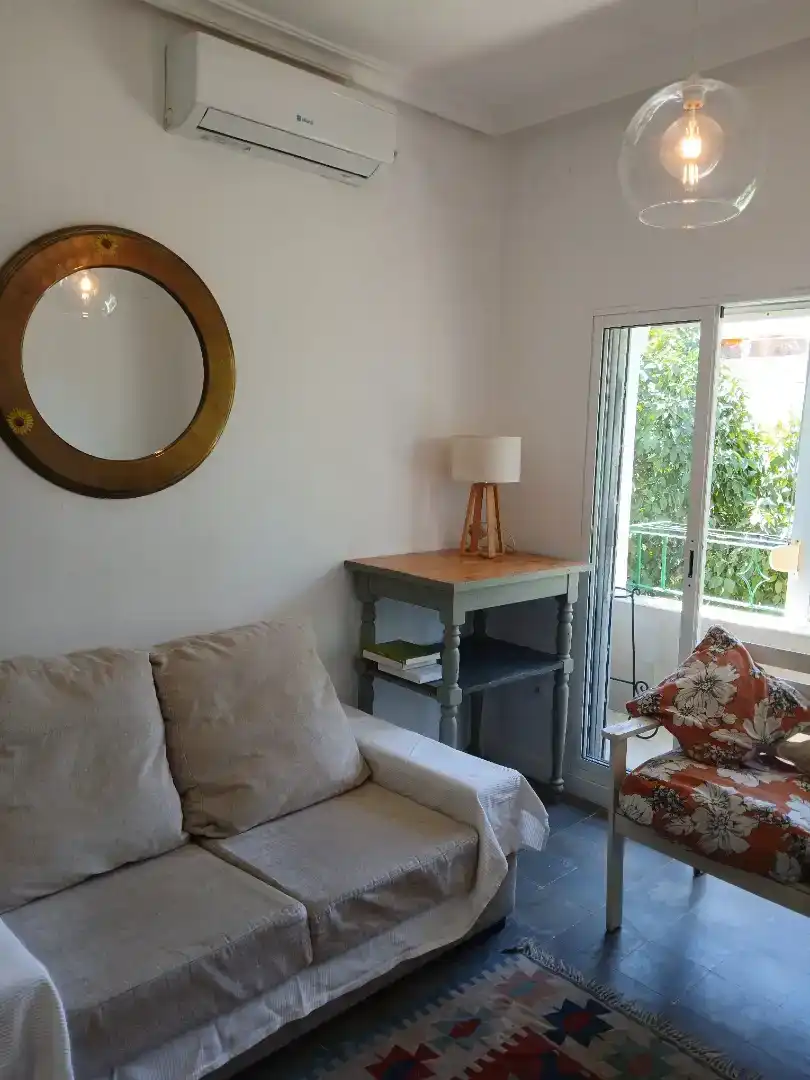 Living room of Flat for rent in  Sevilla Capital  with Air Conditioner