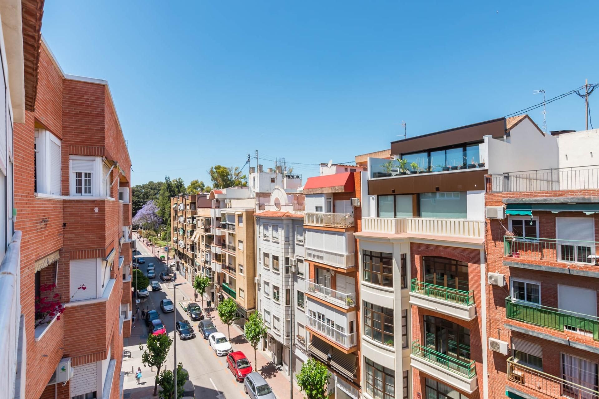 Exterior view of Flat for sale in  Murcia Capital  with Air Conditioner, Heating and Parquet flooring