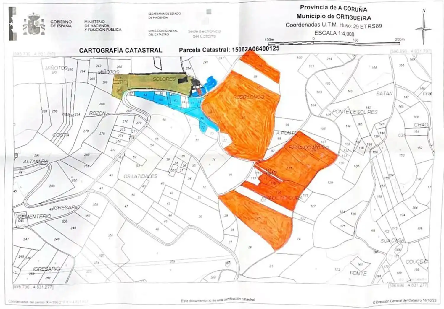 Casa rústica amb jardí en venda a Lugar Solores 2, imagen 31
