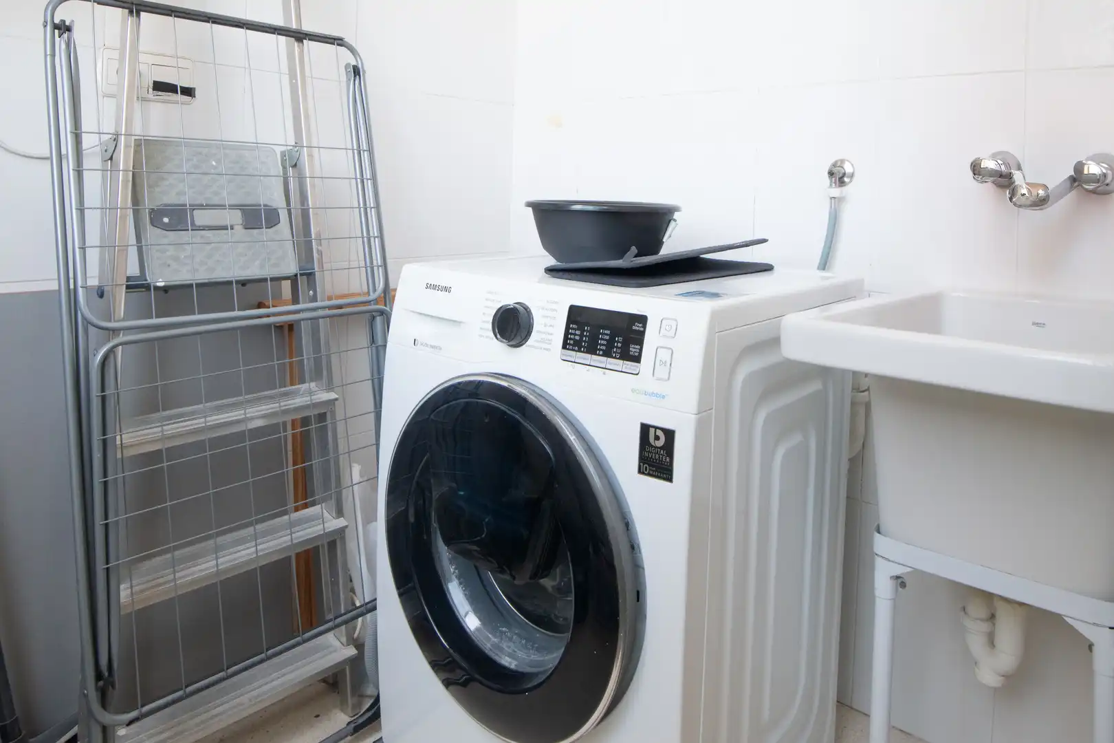Kitchen of Flat for sale in Benidorm  with Air Conditioner, Private garden and Community pool