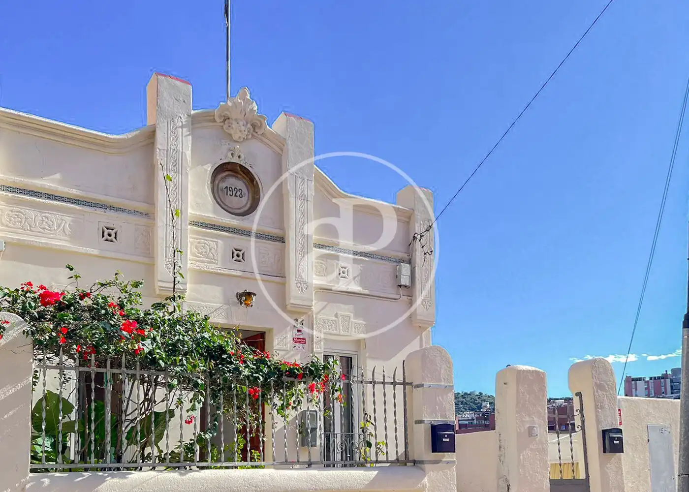 Exterior view of Houses for rent in Barcelona  with Air Conditioner, Heating and Terrace