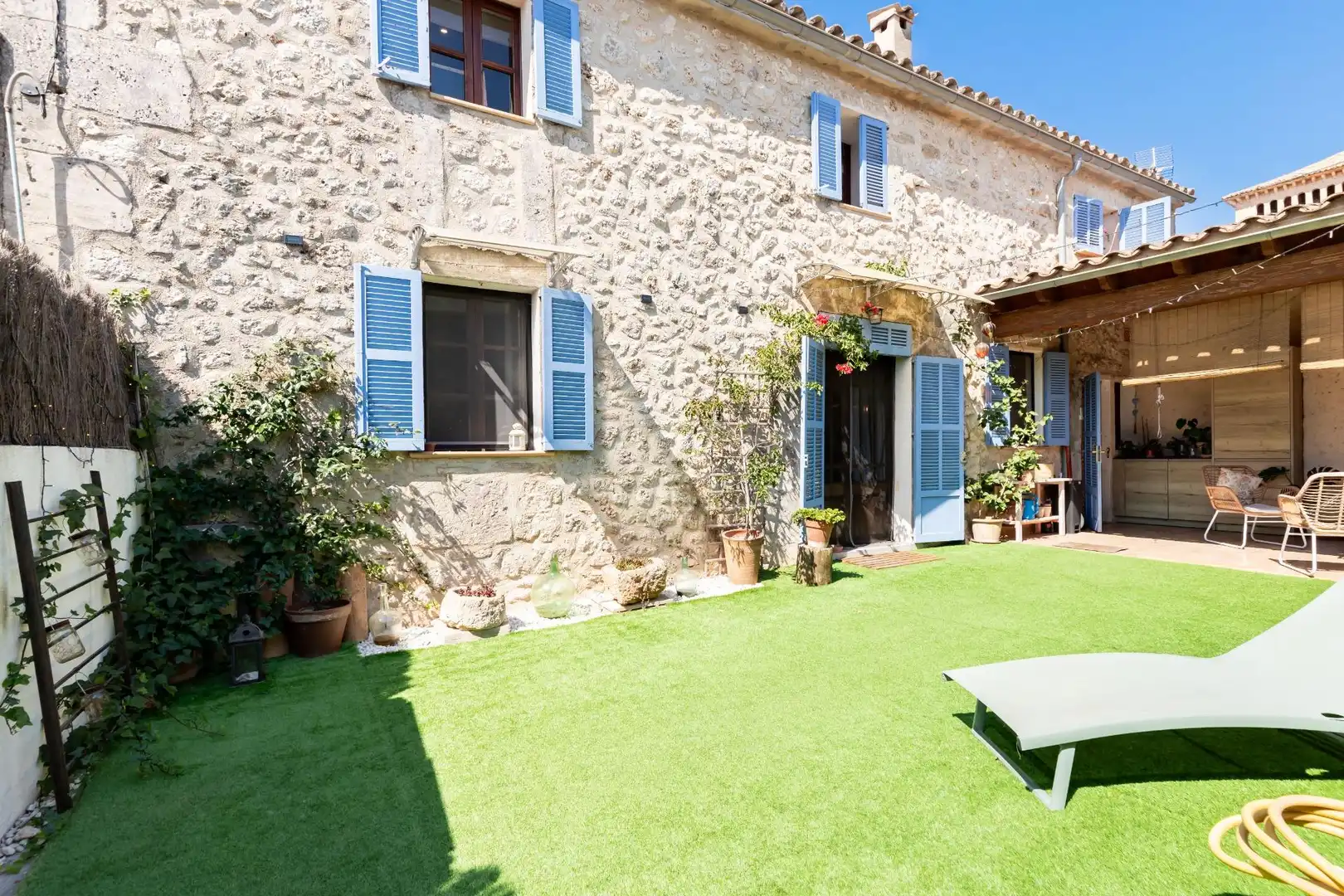 Terraza de Casa adosada en venta en Ariany con Aire acondicionado, Jardín privado y Terraza