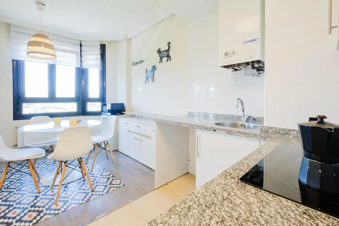 Cocina de Dúplex de alquiler en Gijón  con Amueblado