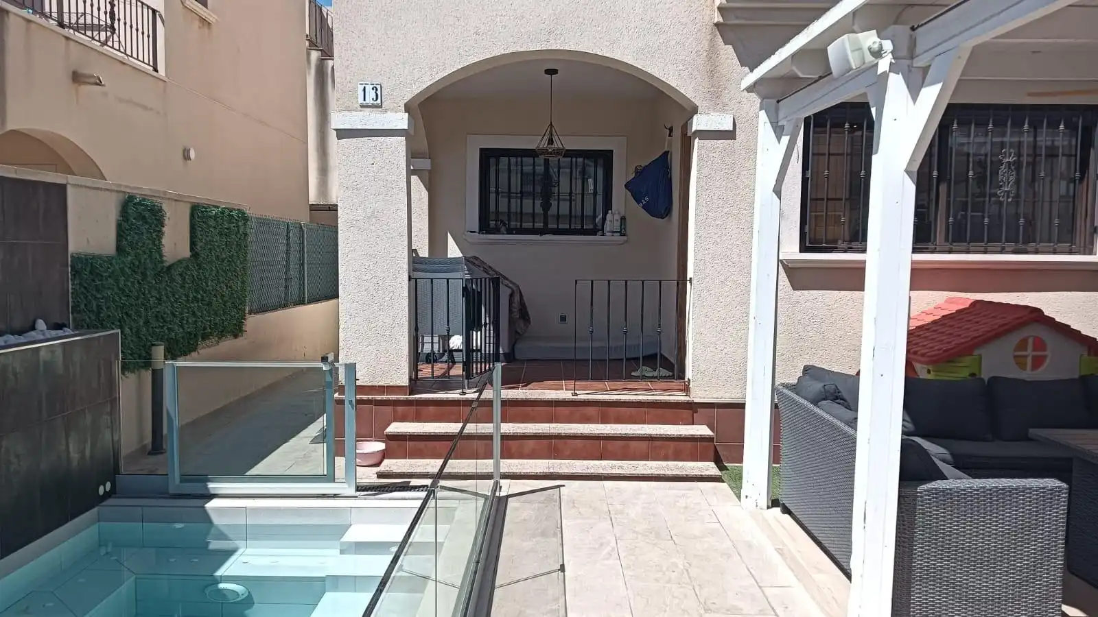Swimming pool of Detached homes for sale in Torrevieja  with Air Conditioner, Heating and Private garden