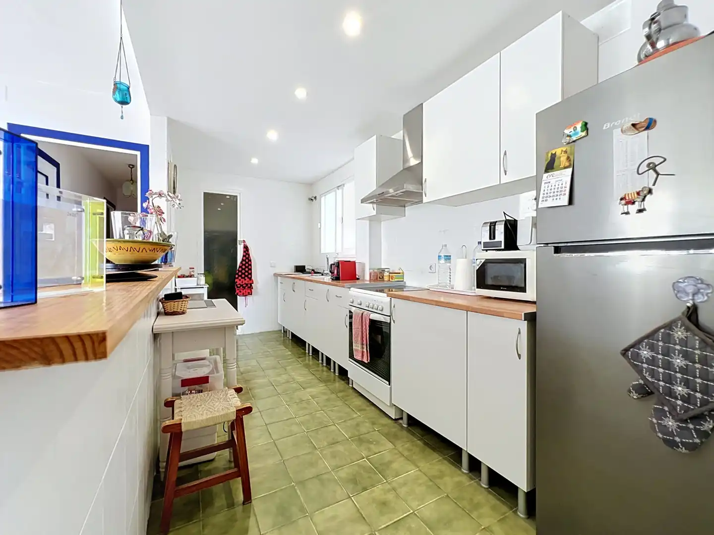 Cuina de Apartament en venda en Manilva amb Aire condicionat i Moblat