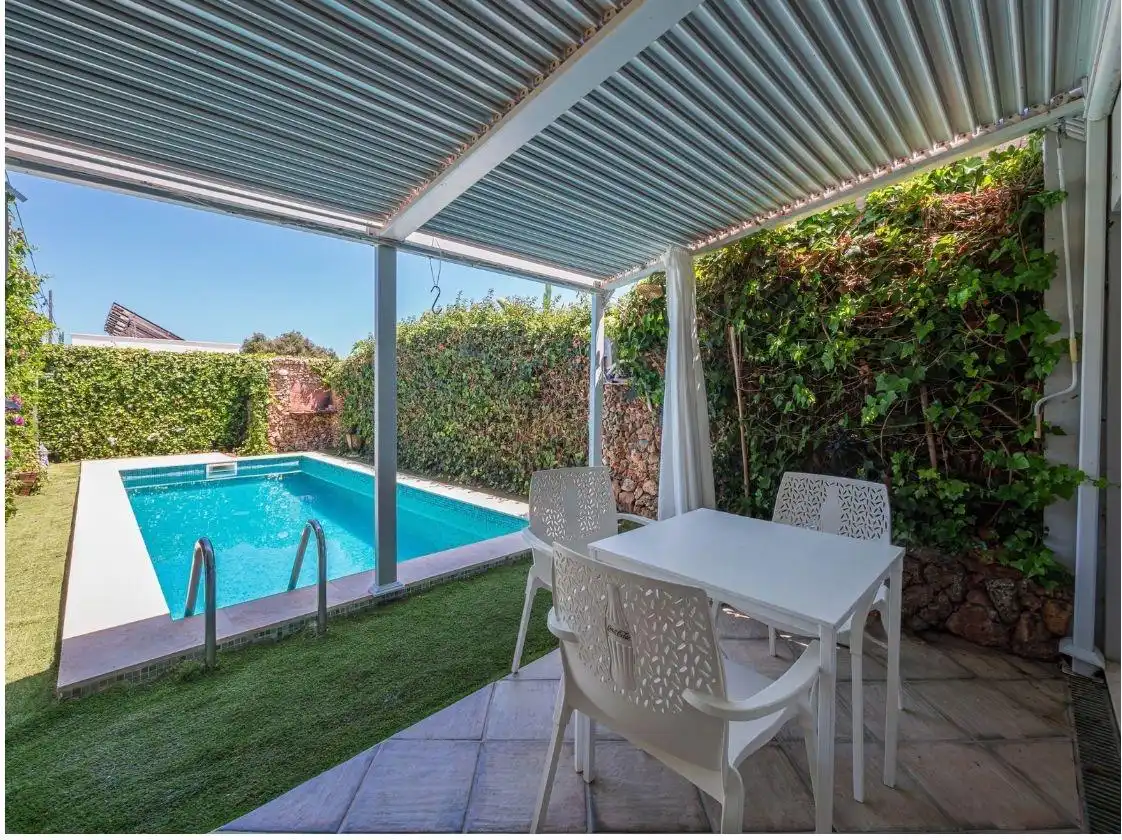 Terrassa de Casa o xalet en venda en Maó - Mahón amb Aire condicionat, Terrassa i Piscina