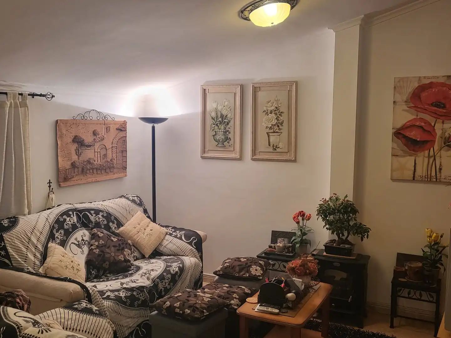 Sala d'estar de Àtic en venda en Ciutadella de Menorca amb Aire condicionat i Moblat