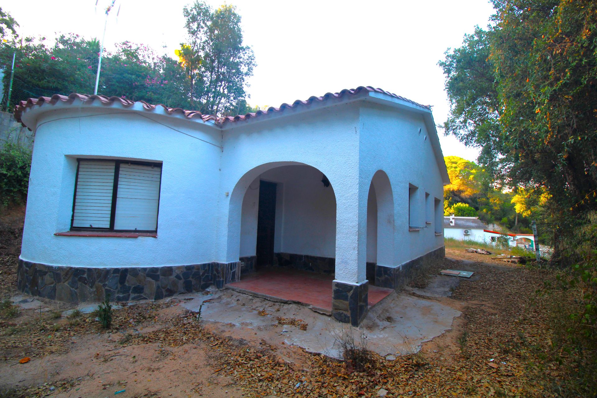 Vista exterior de Casa o xalet en venda en Lloret de Mar amb Jardí privat