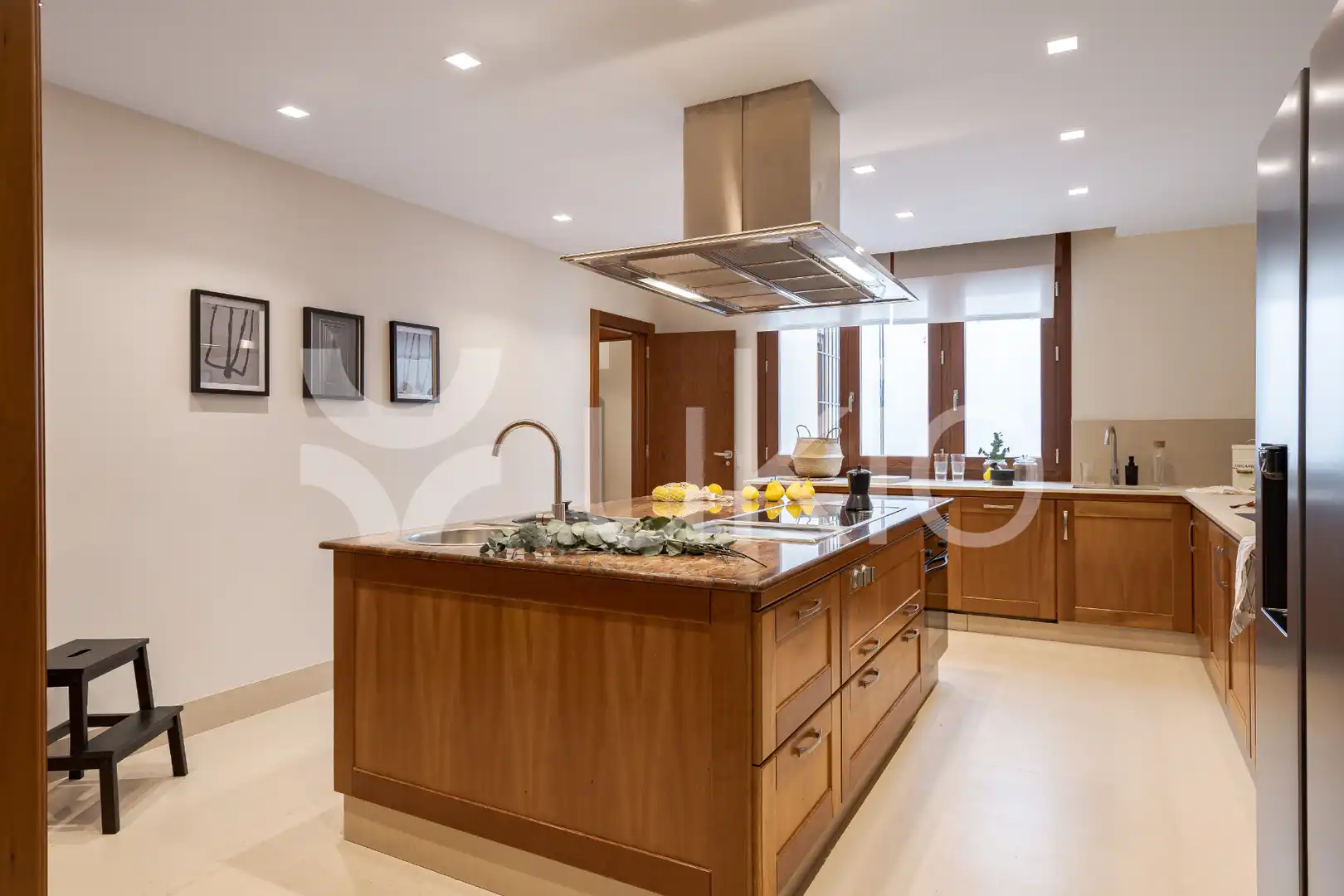 Cocina de Apartamento de alquiler en Madrid con Aire acondicionado, Calefacción y Terraza