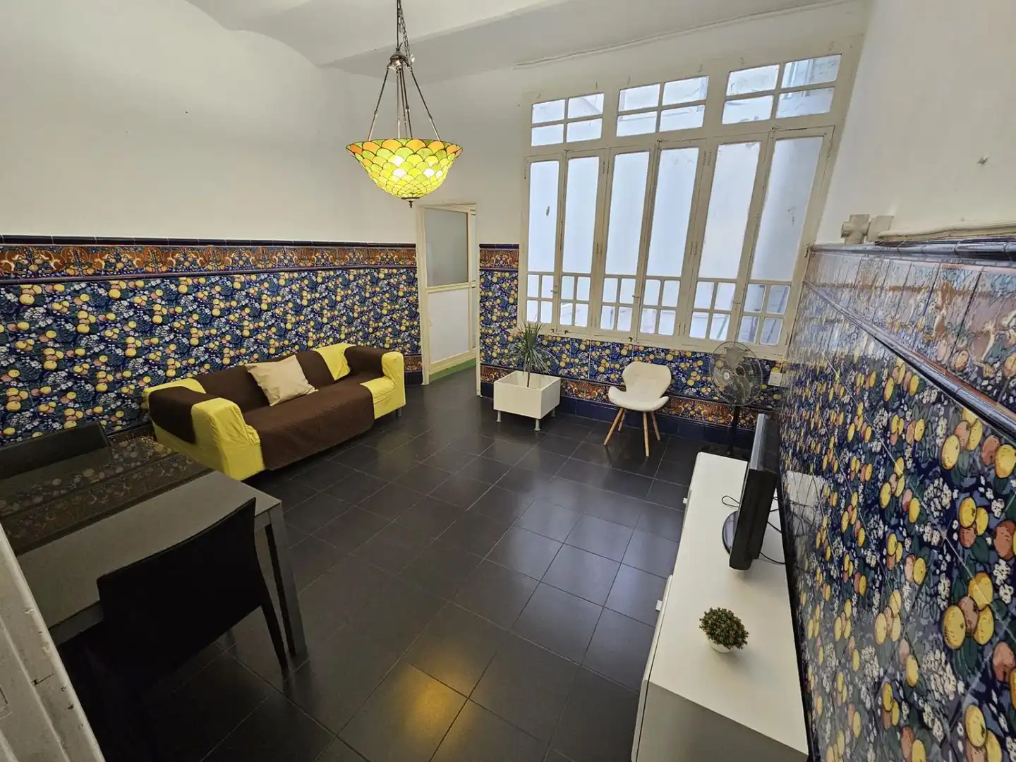 Living room of Flat for rent in Castellón de la Plana / Castelló de la Plana  with Furnished and Balcony