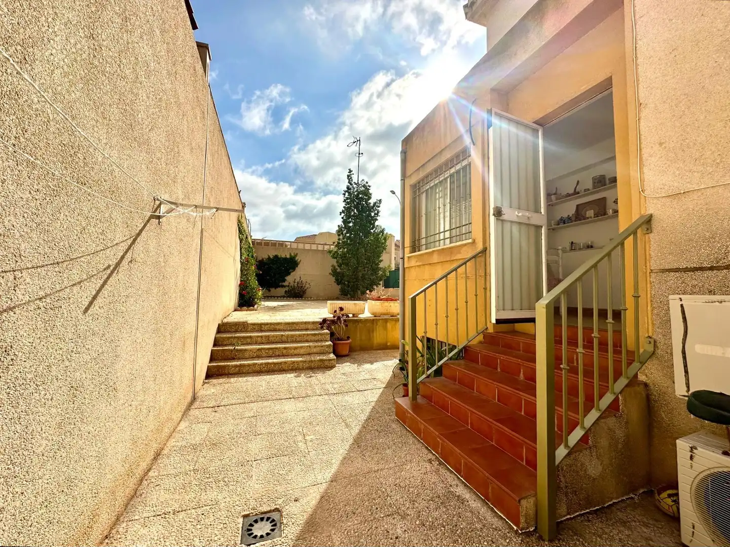 Exterior view of Duplexes for sale in Almería  with Private garden, Terrace and Storage room