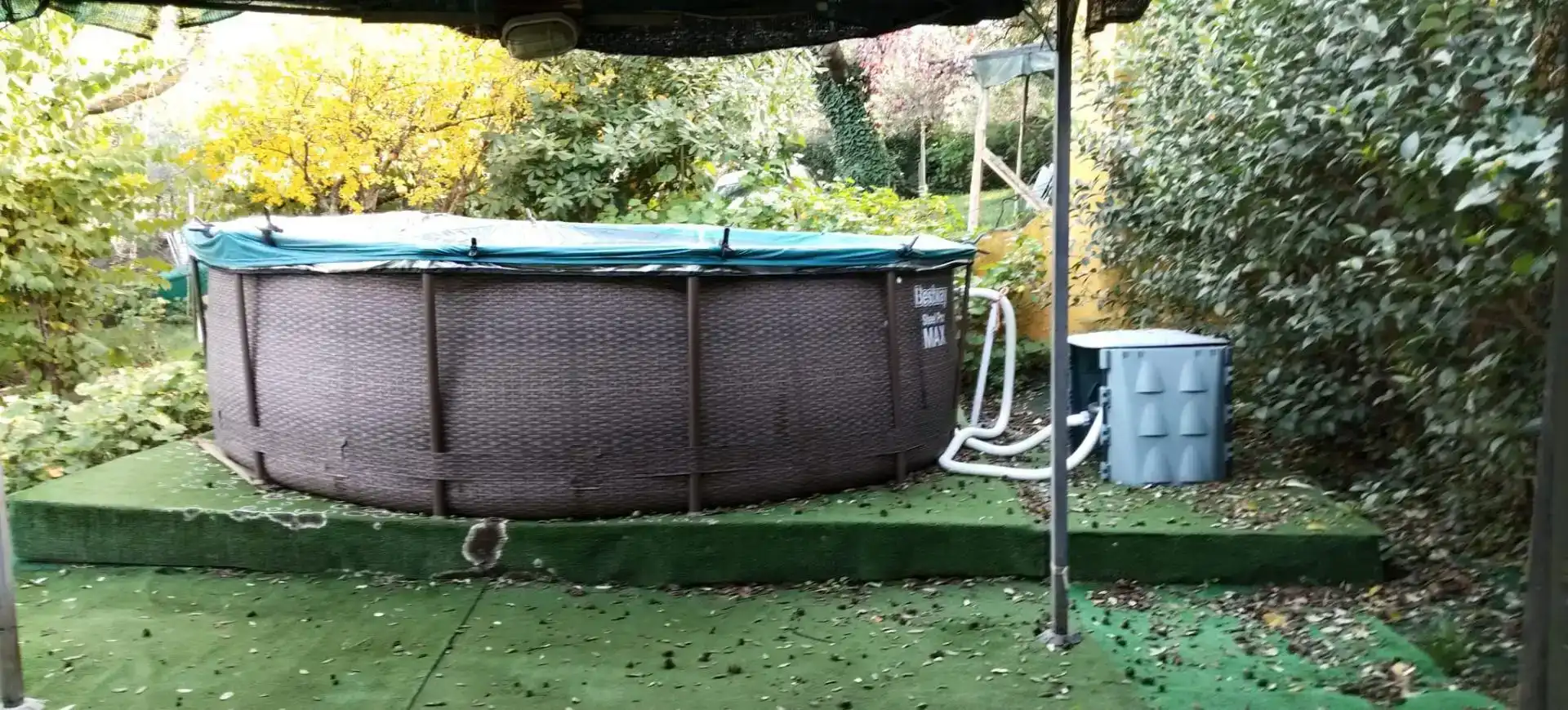 Piscina de Casa o xalet en venda en La Codosera amb Aire condicionat, Jardí privat i Traster