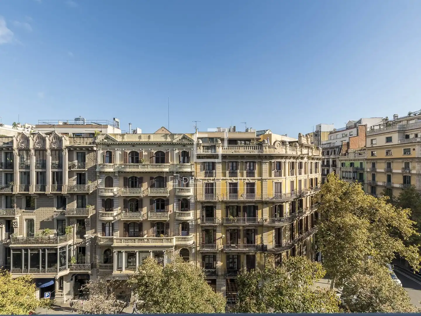 Exterior view of Flat for sale in Barcelona  with Air Conditioner, Heating and Parquet flooring