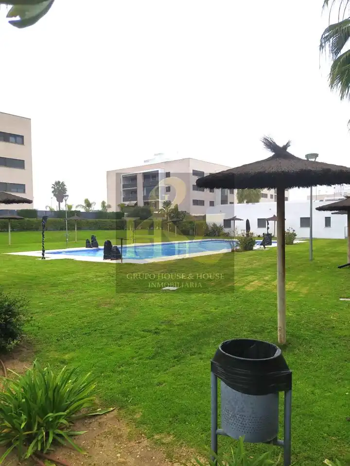 Garten von Erdgeschoss zum Verkauf in Jerez de la Frontera mit Klimaanlage, Privatgarten und Gemeinschaftspool