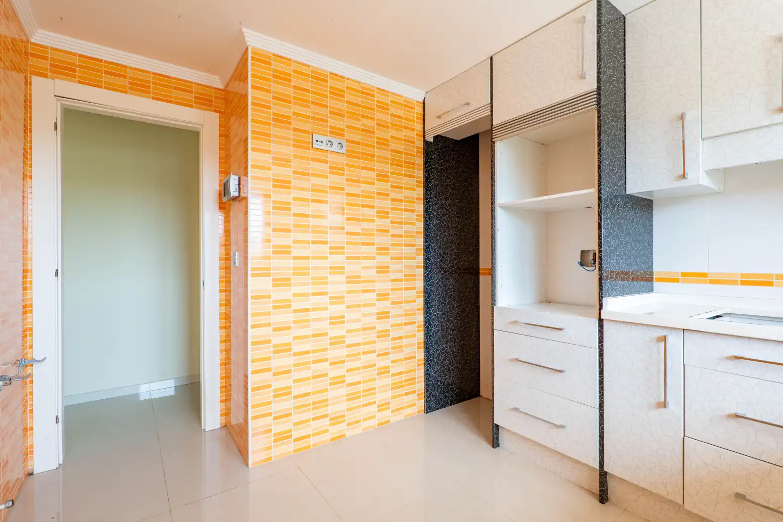 Cocina de Casa o chalet en venta en Castrillón con Calefacción, Jardín privado y Terraza