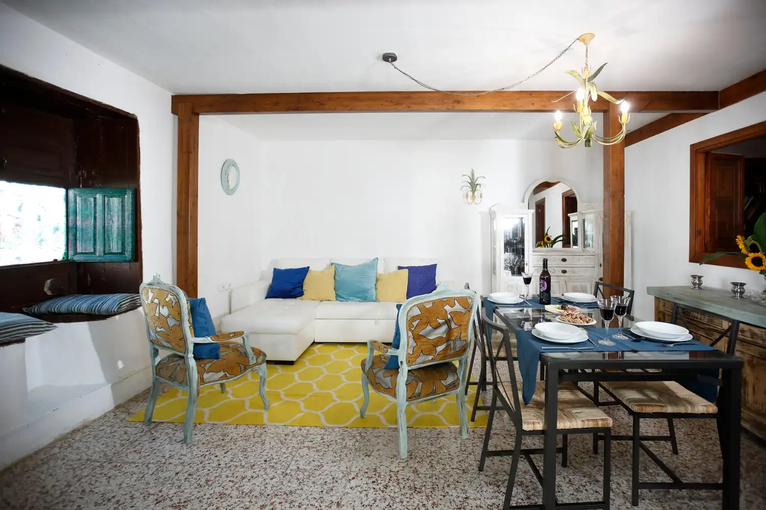 Living room of Houses for sale in Candelaria  with Terrace, Storage room and Furnished