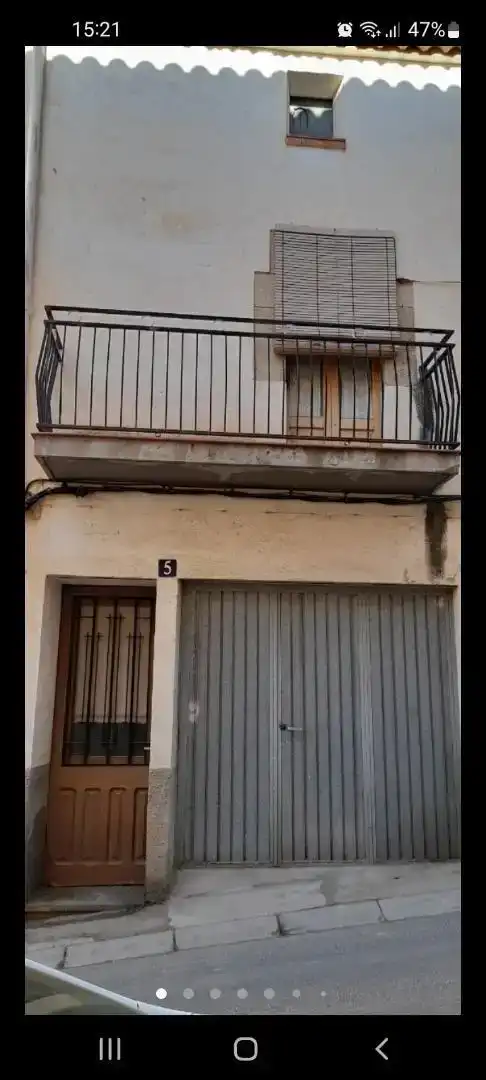 Vista exterior de Casa adosada en venda en Cervià de Les Garrigues amb Aire condicionat i Balcó