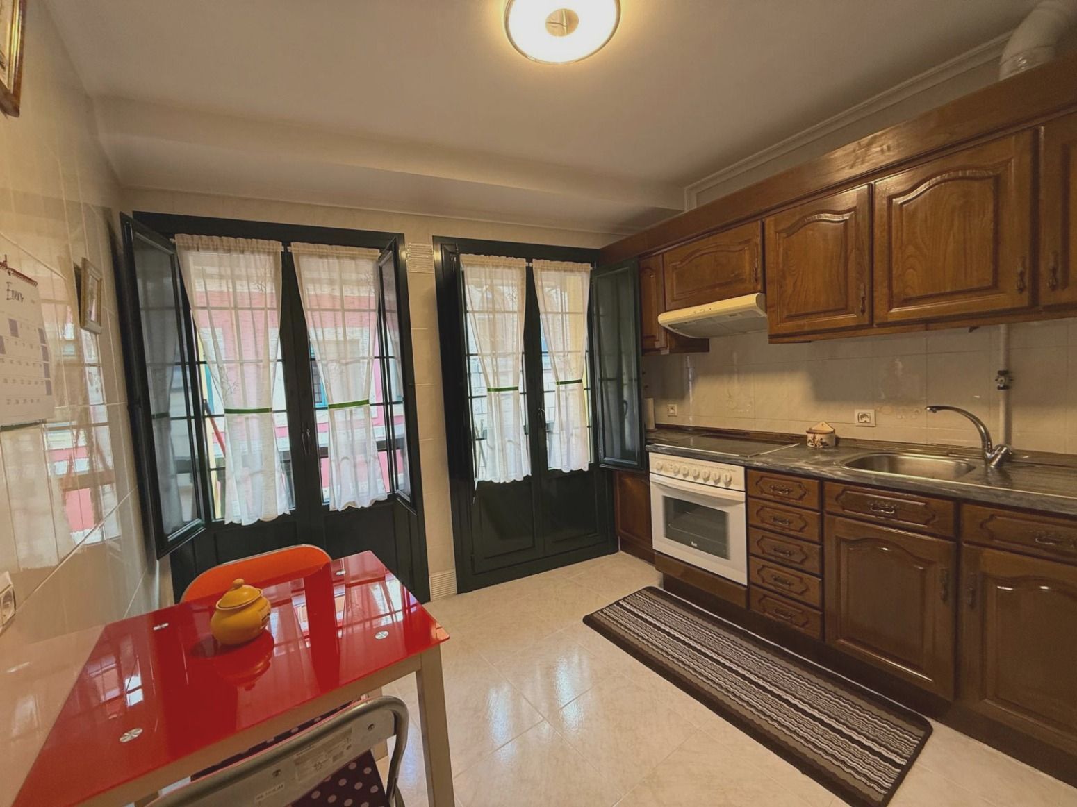 Kitchen of Flat for sale in Avilés  with Heating, Parquet flooring and Storage room