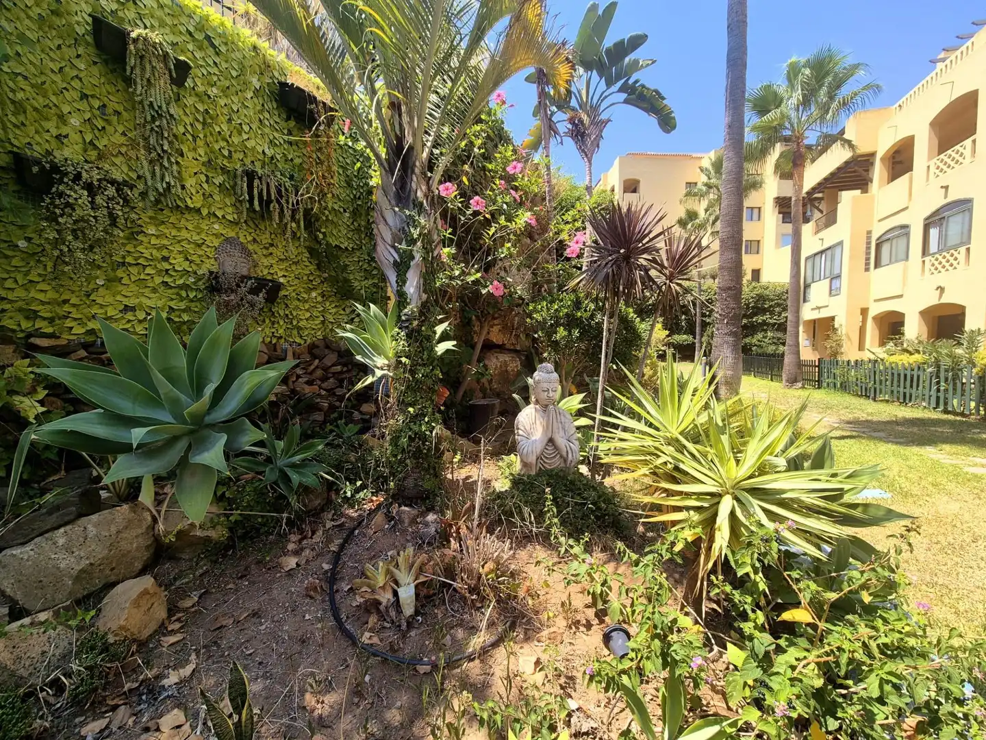Garten von Dachboden zum Verkauf in Mijas mit Privatgarten, Terrasse und Gemeinschaftspool