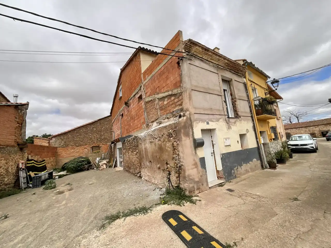 Vista exterior de Casa o chalet en venta en Cirueña con Calefacción, Jardín privado y Amueblado