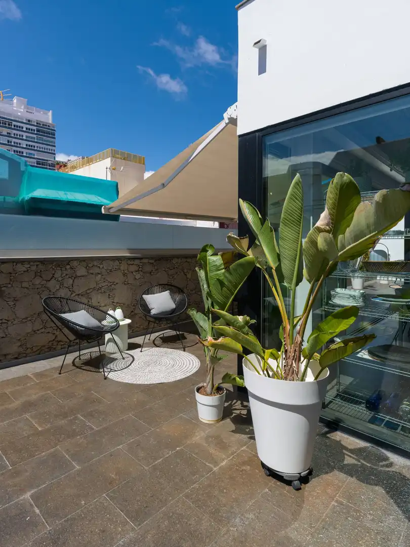 Terrassa de Casa o xalet en venda en Las Palmas de Gran Canaria amb Aire condicionat, Terrassa i Balcó