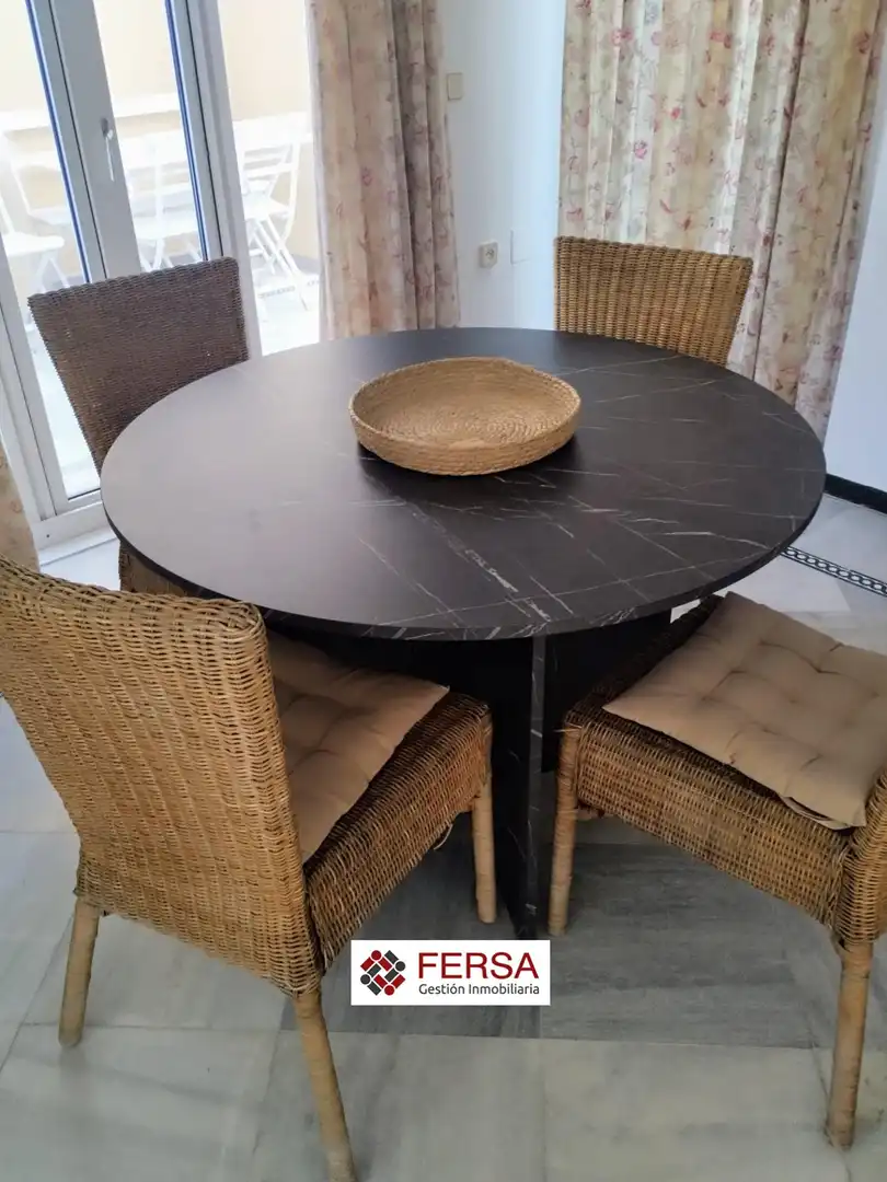 Dining room of Attic for rent in El Puerto de Santa María  with Air Conditioner, Heating and Terrace