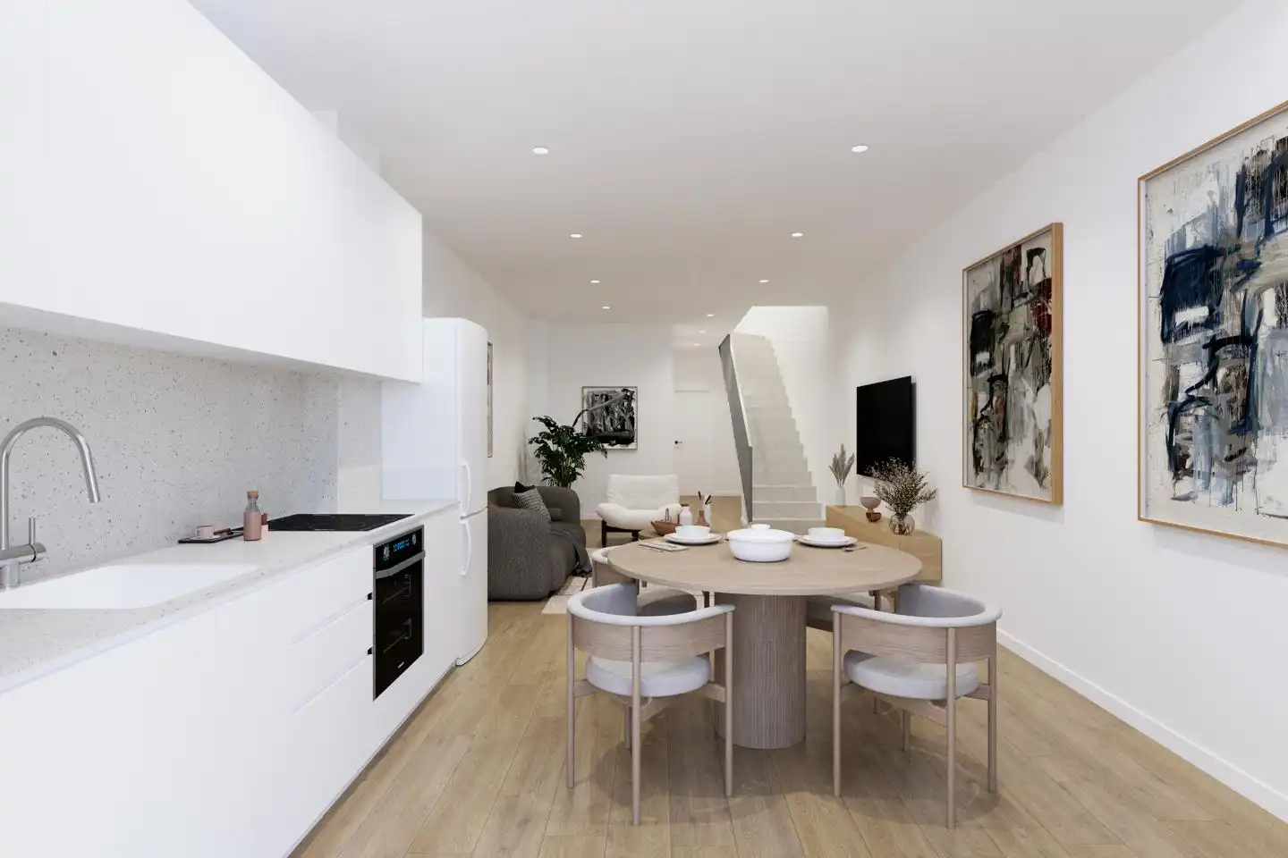 Kitchen of Duplexes for sale in El Campello  with Air Conditioner, Terrace and Storage room