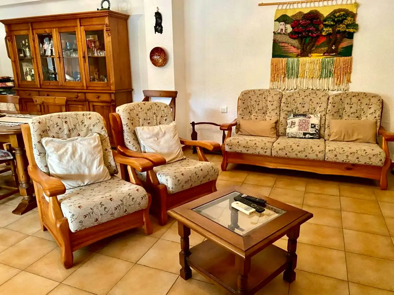 Sala de estar de Casa o chalet en venta en Elda con Aire acondicionado, Jardín privado y Terraza